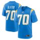 Men's Los Angeles Chargers Rashawn Slater Nike Powder Blue 2021 NFL Draft First Round Pick Game Jersey