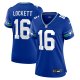 Women's Seattle Seahawks Tyler Lockett Nike Royal Player Jersey