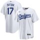 Men's Los Angeles Dodgers #17 Shohei Ohtani Nike White MLB Cool Base Jersey