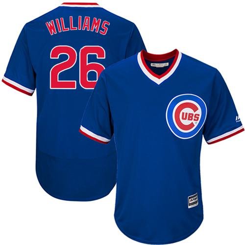 Chicago Cubs #26 Billy Williams Blue Flexbase Collection Cooperstown Stitched MLB Jersey