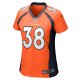 Women's Denver Broncos Jaleel McLaughlin Nike  Orange  Game Jersey