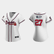 Women's Atlanta Braves #27 Austin Riley White 2021 MLB All-Star Game Jersey