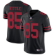 Youth Nike San Francisco 49ers #85 George Kittle Limited Vapor Untouchable Alternate Black NFL Jersey