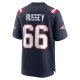 Men's New England Patriots Kody Russey Nike Navy Game Player Jersey