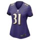 Women's Baltimore Ravens Jamal Lewis Nike Purple Game Retired Player Jersey