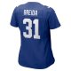 Women's New York Giants Matt Breida Nike Royal Game Jersey