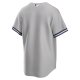 Men's New York Yankees Nike Gray Road Replica Team Jersey