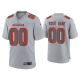 Men's Tampa Bay Buccaneers Custom Gray Atmosphere Fashion Game Jersey