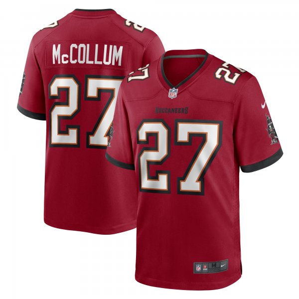 Men's Tampa Bay Buccaneers Zyon McCollum Nike Red Game Player Jersey