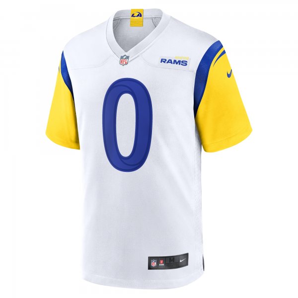 Men's Los Angeles Rams Byron Young Nike  White Team Game Jersey