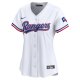 Women's Texas Rangers  Nike White 2024 Jackie Robinson Day Home Limited Jersey