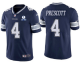 Men's Dallas Cowboys #4 Dak Prescott Navy 60th Anniversary Vapor Untouchable Stitched NFL Nike Limited Jersey