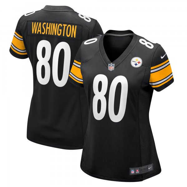 Women's Pittsburgh Steelers Darnell Washington Nike  Black  Game Jersey