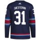 Men's New York Rangers Igor Shesterkin adidas Navy Alternate Primegreen Player Jersey