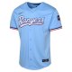 Youth Texas Rangers NikeLight  Blue Alternate Limited Jersey