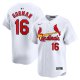 Men's St. Louis Cardinals Nolan Gorman Nike White Home Limited Player Jersey