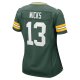 Women's Green Bay Packers Dontayvion Wicks Nike  Green  Game Jersey