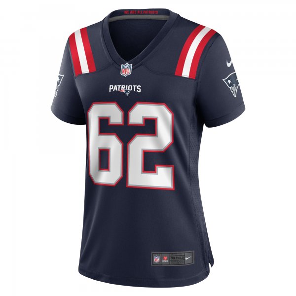 Women's New England Patriots Sidy Sow Nike  Navy Team Game Jersey