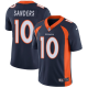 Nike Denver Broncos #10 Emmanuel Sanders Navy Blue Alternate Men's Stitched NFL Vapor Untouchable Limited Jersey