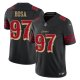 Men's San Francisco 49ers #97 Nick Bosa Black Rivalries Collection F.U.S.E. Vapor Limited Stitched Jersey