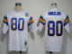 Men's Mitchell And Ness 1984 Los Angeles Chargers #80 Kellen Winslow White Stitched NFL Jersey