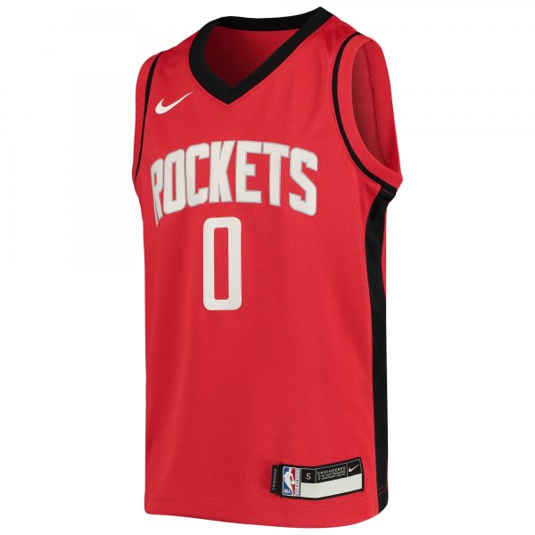 Youth Houston Rockets Russell Westbrook Nike Red Swingman Jersey - Icon Edition