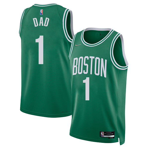 Men's Boston Celtics #1 Nike Kelly Green 2021/22 Diamond Swingman  Jersey - Icon Edition