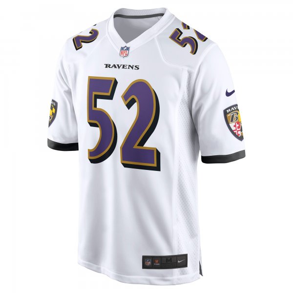 Men's Baltimore Ravens Ray Lewis Nike White Retired Player Game Jersey