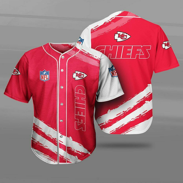 Kansas City Chiefs NFL 3D Digital Printed Fashion Baseball Legend Jersey