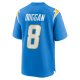 Men's Los Angeles Chargers Max Duggan Nike Powder Blue Team Game Jersey