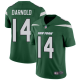 New York Jets #14 Sam Darnold Green Team Color Men's Stitched Nike NFL Vapor Untouchable Limited Jersey