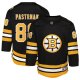 Youth Boston Bruins #88 David Pastrnak Black Home Premier Player Jersey