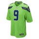 Men's Seattle Seahawks Kenneth Walker III Nike Neon Green  Game Jersey