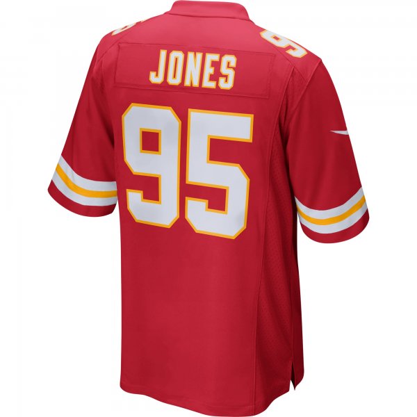 Men's Kansas City Chiefs Chris Jones Nike Red Game Jersey