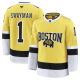 Men's Boston Bruins #1 Jeremy Swayman Gold 2026 NHL Stadium Series Premium Jersey