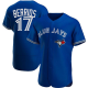 Men's Toronto Blue Jays #17 Jose Berrios Royal Flex Base Alternate MLB Jersey