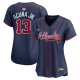 Women's Atlanta Braves Ronald Acu?a Jr. Nike Navy Alternate Limited Player Jersey