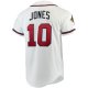 Men's Atlanta Braves Chipper Jones Mitchell & Ness White Jersey