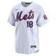 Men's New York Mets Darryl Strawberry Nike White Home Limited Player Jersey