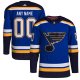 Men's St. Louis Blues  adidas Royal Home  Primegreen Custom Jersey