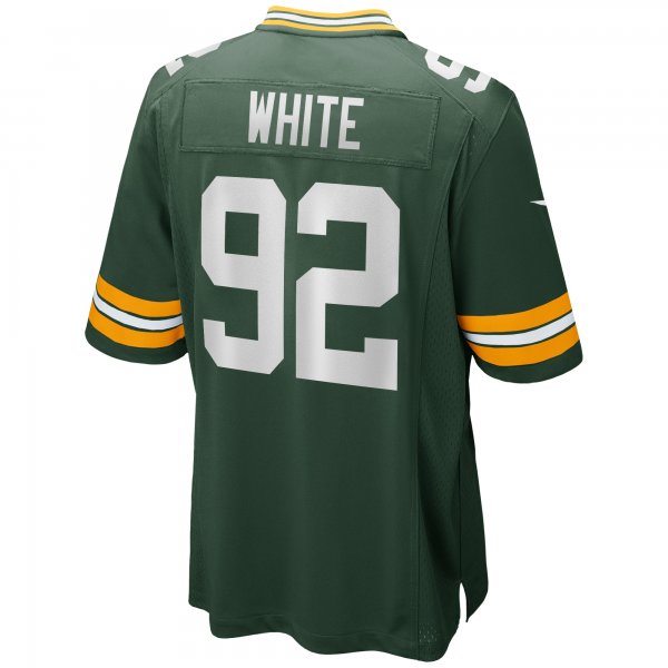 Men's Green Bay Packers Reggie White Nike Green Game Retired Player Jersey