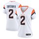 Women's Denver Broncos Patrick Surtain II Nike White Game Jersey