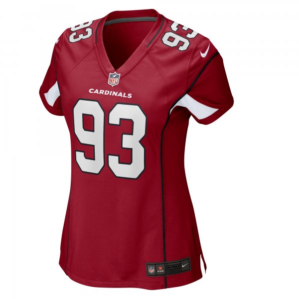 Women's Arizona Cardinals Jonathan Ledbetter Nike Cardinal Game Jersey