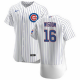 Men's Chicago Cubs #16 Patrick Wisdom Nike Home Jersey