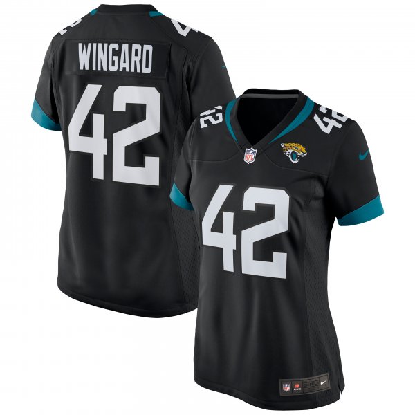 Women's Jacksonville Jaguars Andrew Wingard Nike Black Game Jersey