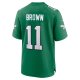 Men's Philadelphia Eagles A.J. Brown Nike Kelly Green Alternate Game Player Jersey