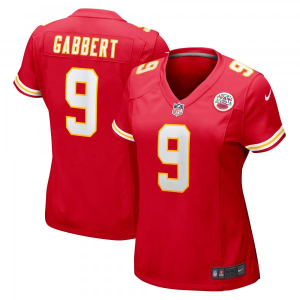 Women's Kansas City Chiefs Blaine Gabbert Nike Red Game Jersey