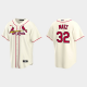 Men's St. Louis Cardinals #32 Steven Matz Cream Alternate MLB Jersey