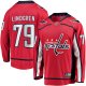 Men's Washington Capitals Charlie Lindgren Fanatics Red Home Breakaway Player Jersey