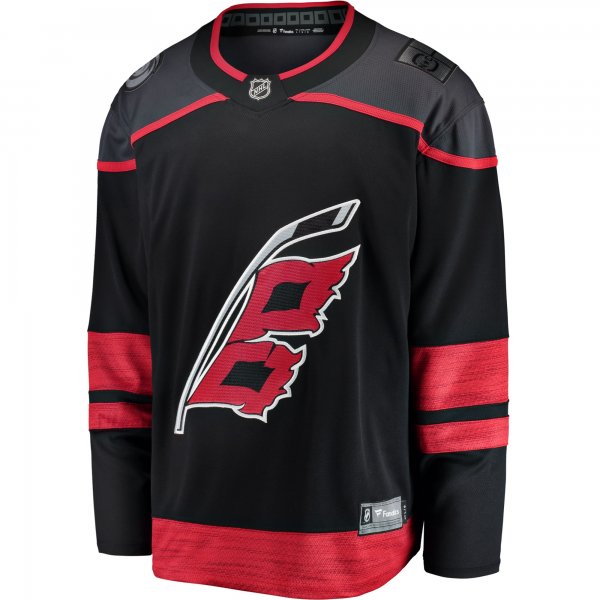 Men's Carolina Hurricanes Fanatics Black Home Breakaway Jersey